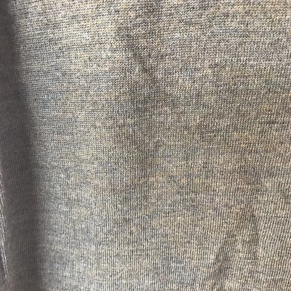 Eileen Fisher Olive Merino Wool Shell Top - Picture 4 of 7